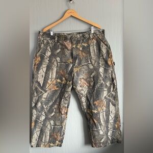 VTG Carhartt Y2K Men's Camo Realtree  Dungaree Fit Pants B158 CMO Size40x24.5